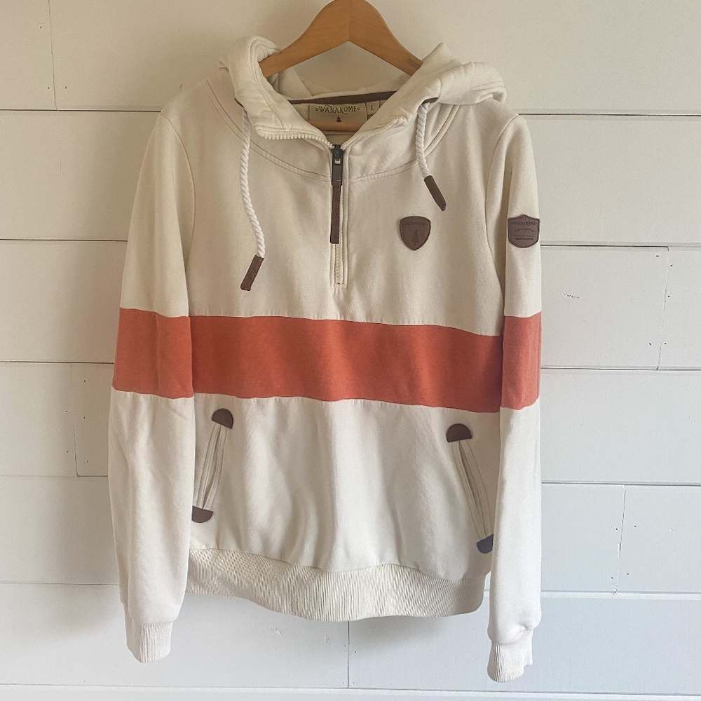 Wanakome Roxy Half Zip Hoodie | Women's Size Large